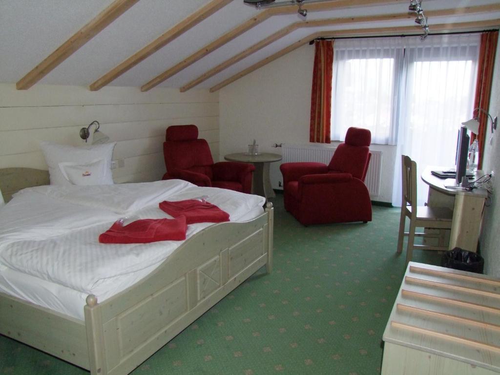 Hubertushof Hotel Garni Oberstaufen Rum bild