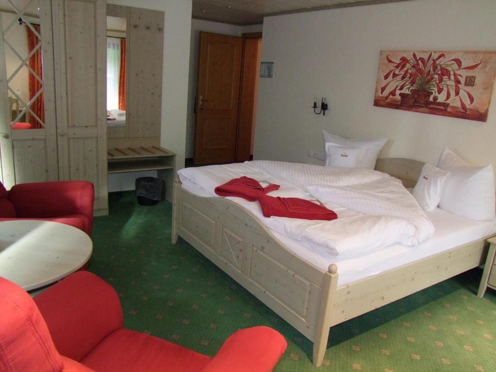 Hubertushof Hotel Garni Oberstaufen Rum bild